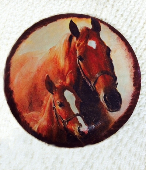 Souvenir plate “Horses”(1) - 262