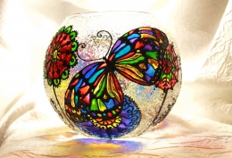 Vase-candleholder “Butterfly” (1)