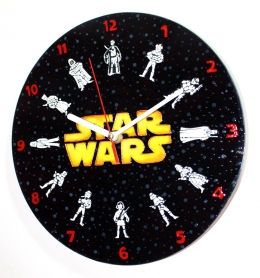 Wall clock “Star Wars” (d=25) (1)